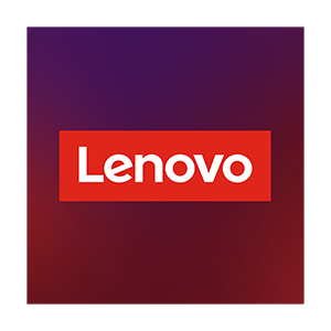 Colourful gradient Lenovo Logo